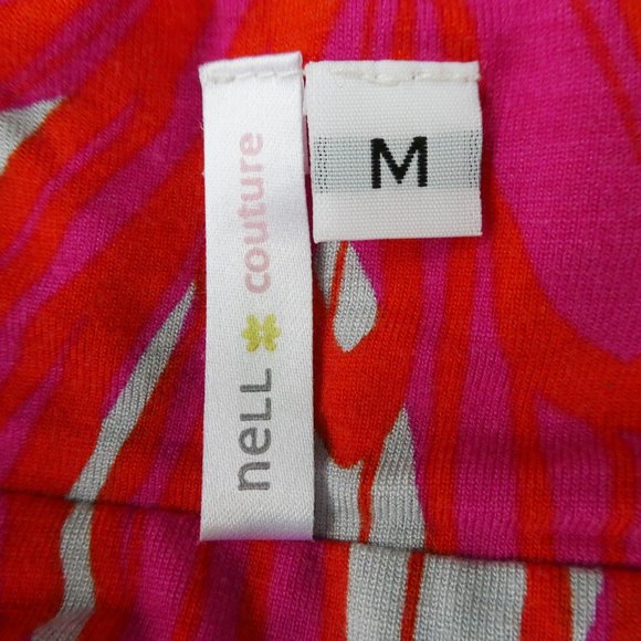 Vintage 90s Y2K Maxi Dress Mod Floral Halter Backless Padded Stretch Knit USA M - Picture 8 of 9